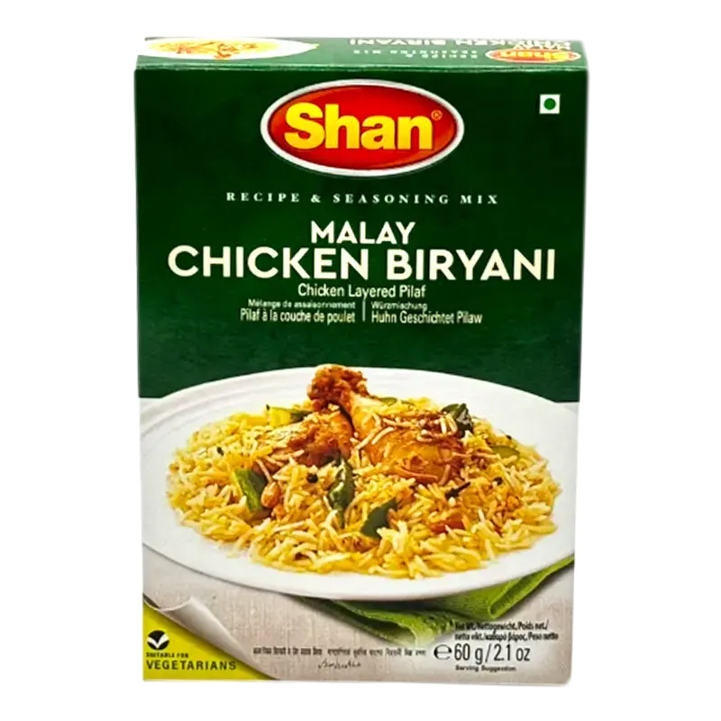 Shan Malay Chicken Biryani Recipe & Seasoning Mix